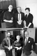 Matthew Jocelyn, Simon Brault, and Emma Tibaldo